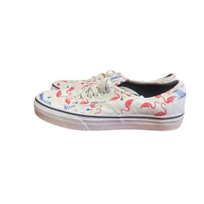 Vans Womens  Size 8.5 Sneakers flamingos