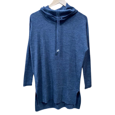 Sierra Dark Grey Wool-Blend Jumper Size 10