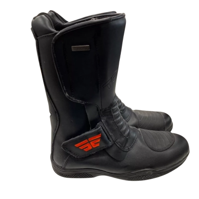 Torque Womens  Size 6 Boots Black  / Red / Silver 