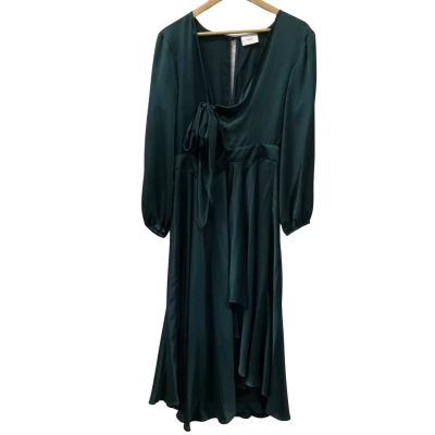 Sheike Womens  Size 14 Midi Dress Green