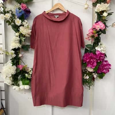 COS Womens  Size 12 Mini Dress Pink  