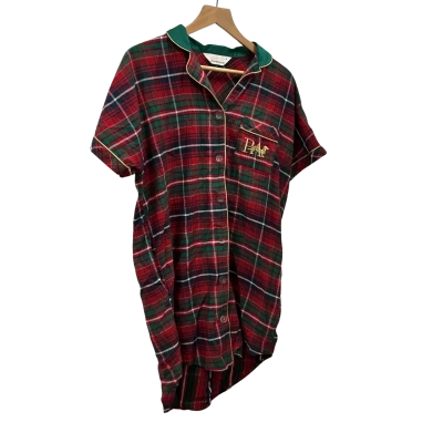 Peter Alexander Womens  Size S Cotton Nightie Checked 