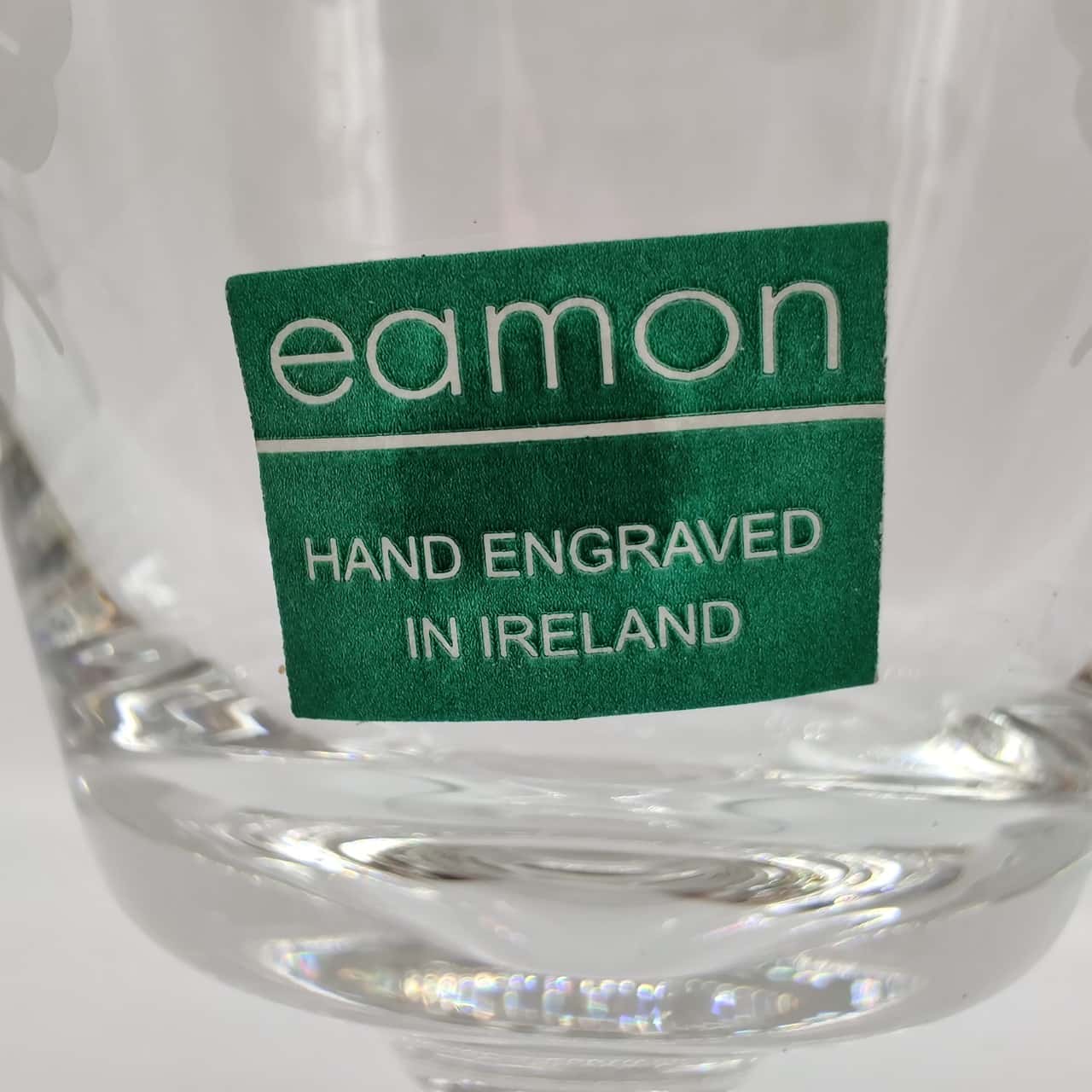 Eamon Glass Hand Crafted Irish Coffee Glasses Set Of 6 In