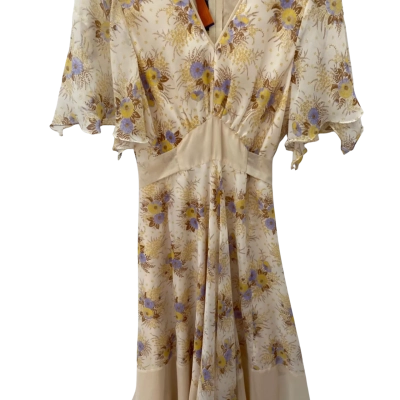 Marcelle of Melbourne  Womens  Size 8 Short Sleeve Dress  Floral 