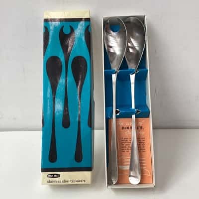ALVESTON  Old Hall salad servers stainless steel tableware