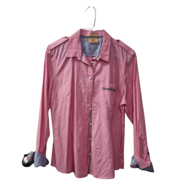 R.M. Williams Women's Size 16 Long Sleeve Shirt in Pink  