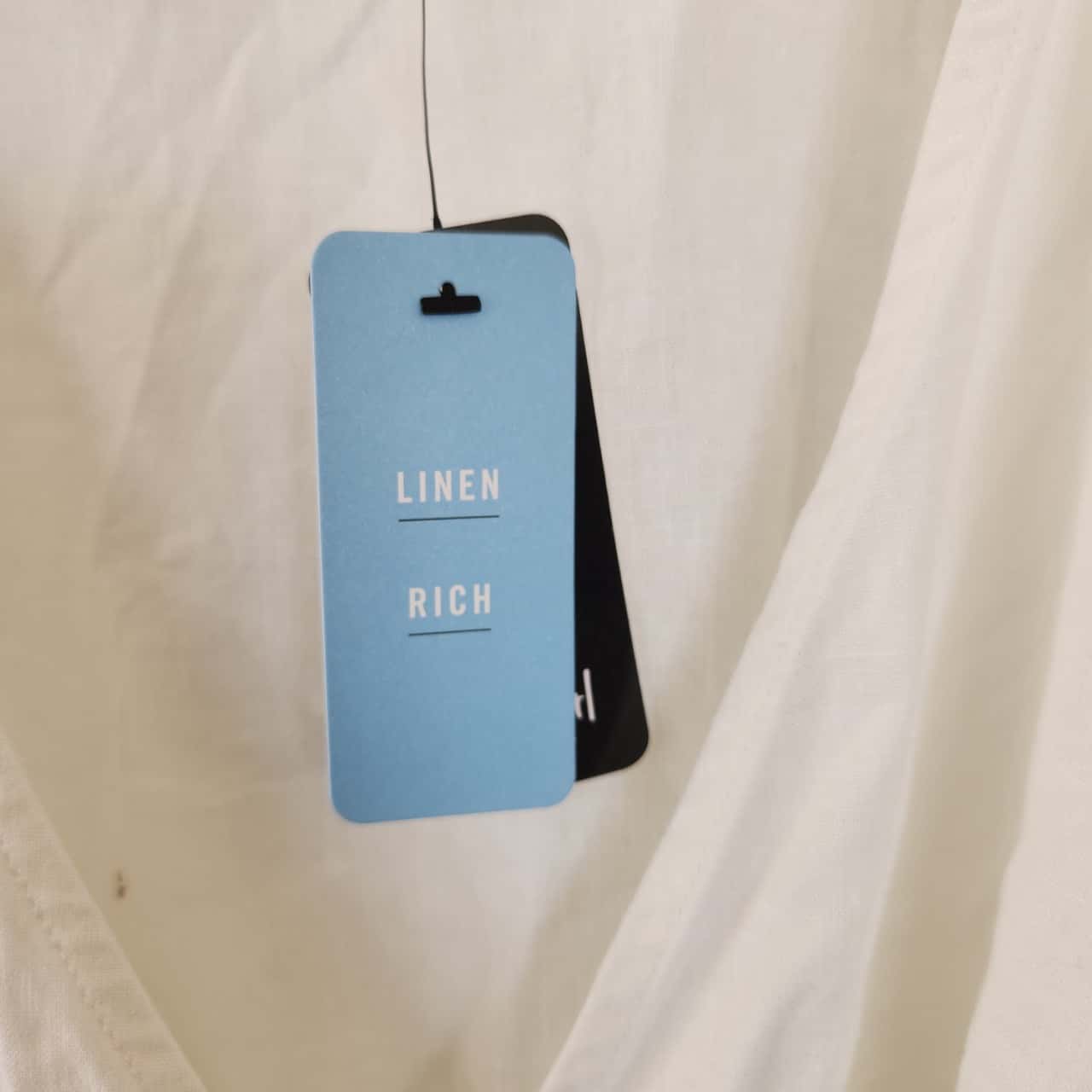 Sportsgirl Linen Rich White Wrap Dress Size 18 / Plus Size / XXXL