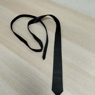 Vera Pelle Leather Tie Made in Italy VGUC 