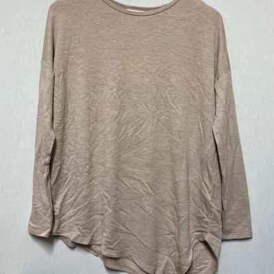 Seed Heritage Womens Shirt Size XXS Beige 