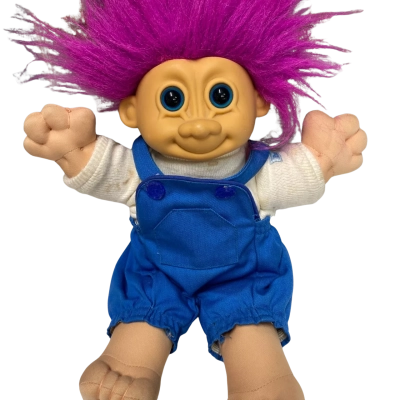 Troll Kidz - Purple hair troll