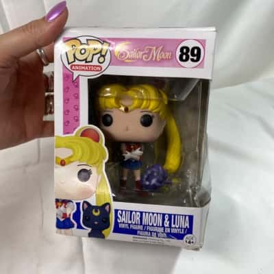FUNKO POP SAILOR MOON AND LUNA 89 IN BOX