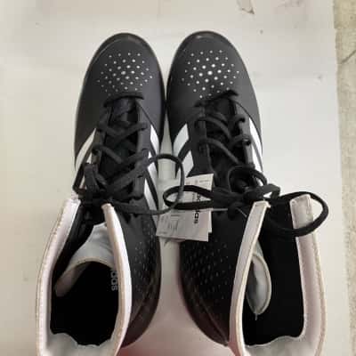 Adidas Mens  Size 16 Boots Black  / White 