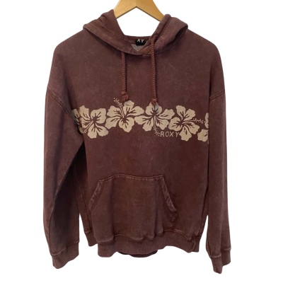 Roxy Womens  Size 10 / M Hoodie Maroon 