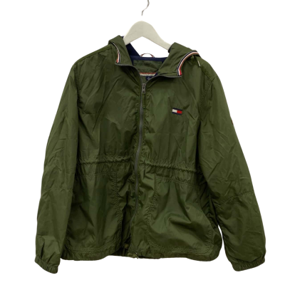 Tommy Hilfiger Mens  Size XL Hood Jacket Olive 