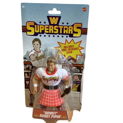 New Mattel WWE Super Stars "Rowdy" Roddy Piper Figure 