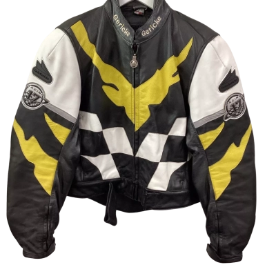 Vintage Heine Gericke Leather Motorcycle Jacket