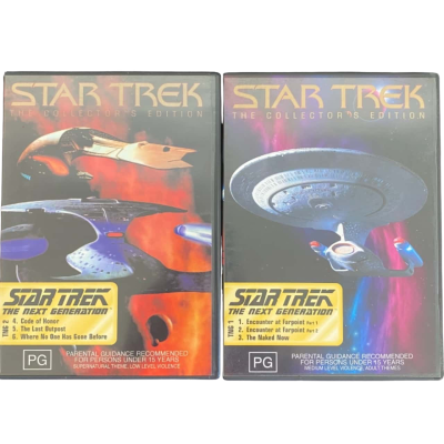 Star Trek Next Generation DVD’s