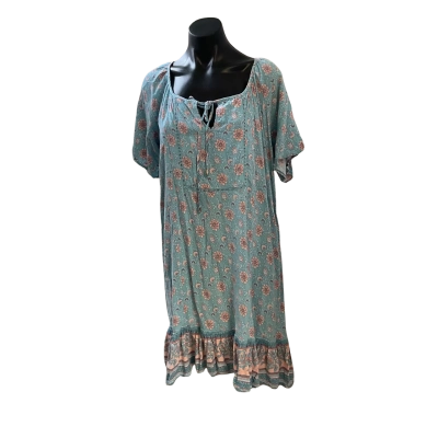 New u collection Womens  Size 14 Babydoll Dress Blue / Floral 