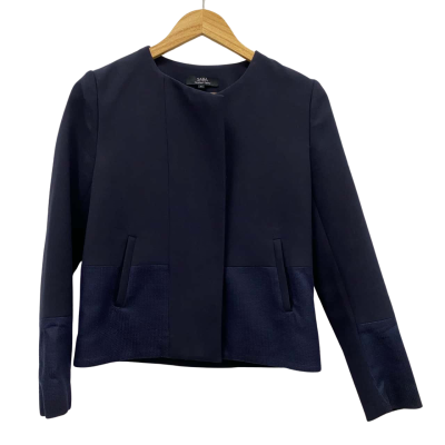 Saba Women's Size 8 Blazer Navy Blue 