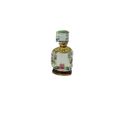 Cut Glass Perfume Bottle