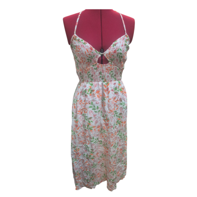 Reverse Womens  Size S Shoestring Strap Dress Pattern 