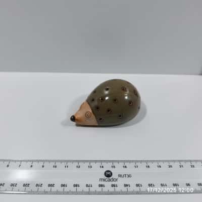 Hand Made Porcupine Tooth Pick Holder 