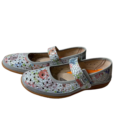 Victoria Hill Leather Velcro Mary Jane Shoes Size 11