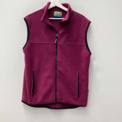 Kathmandu Womens  Size M Vest Jacket Pink  fleece 