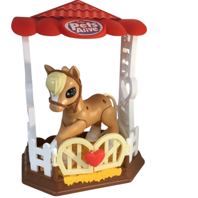 Zuru Pets Alive Horse and Stable as pictured