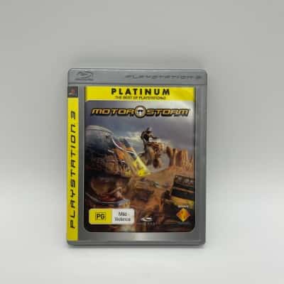 Motor-Storm Platnuim PS3 Video Game [B#17]