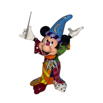 Disney By Britto- Sorcerer Mickey Mouse Figurine 