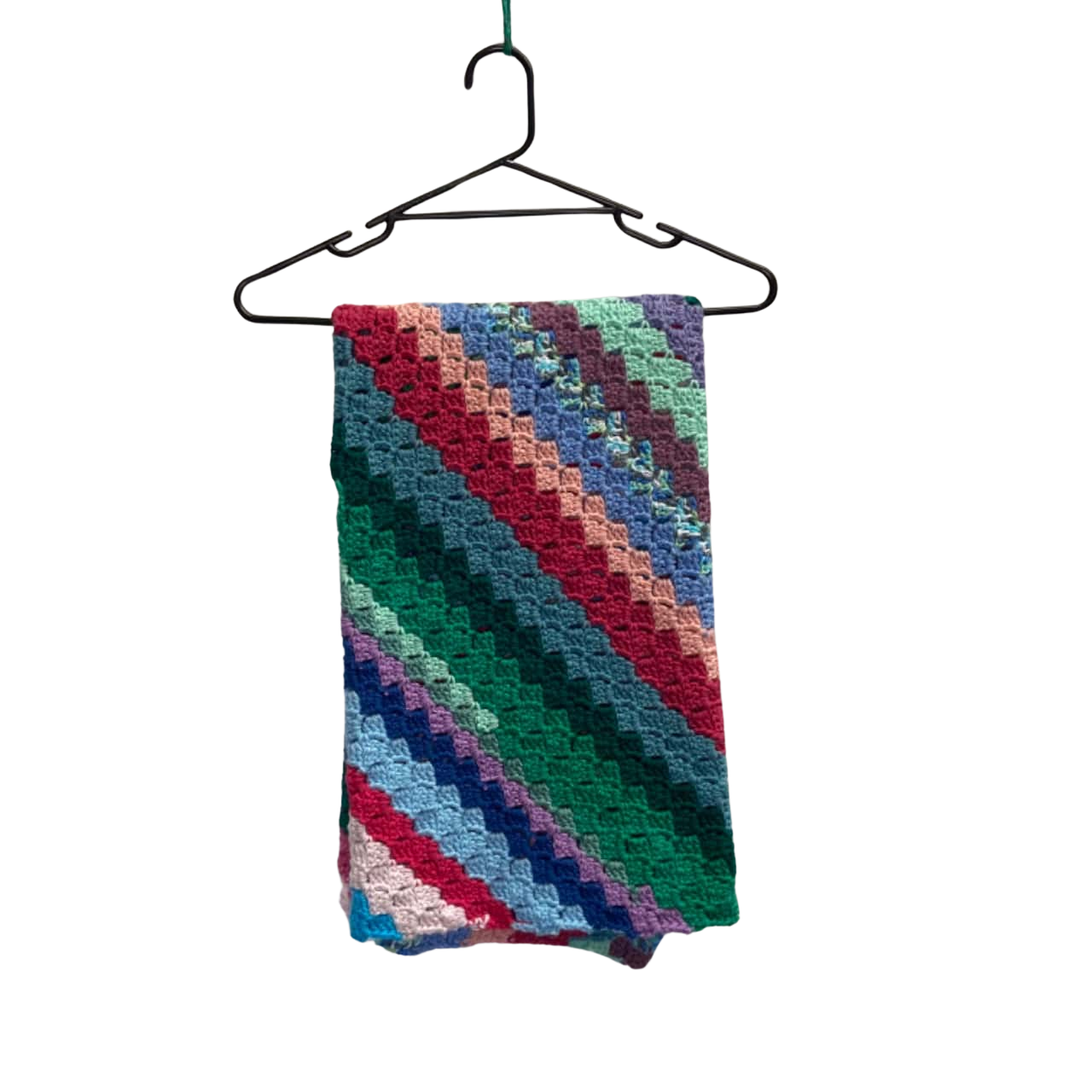 Beautiful Homemade Knitted Throw