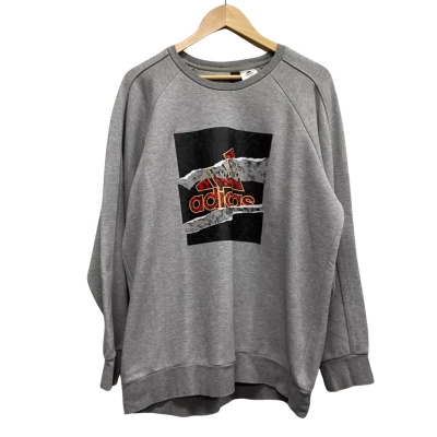 Adidas Men’s Grey Jumper Size XXL 