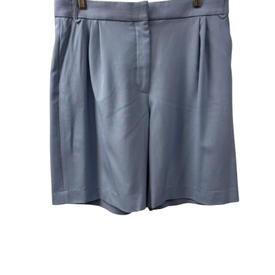 Brand New RRP:$ 480 C&M Camilla and Marc Womens  Size 12 Tailored Shorts cornflower Blue tailored shorts 100% wool