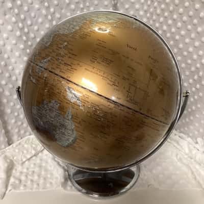 World Globe Earth Map 30cm on stand