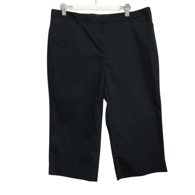 Sportscraft  Size 10 Cropped Pants Navy Blue 