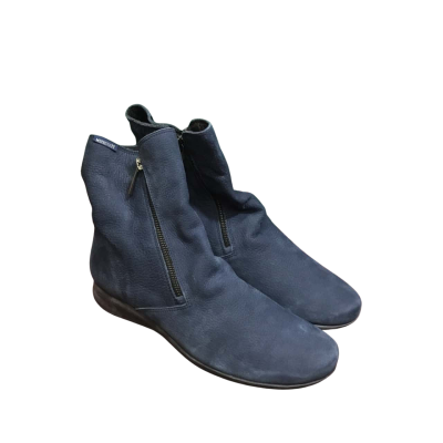  Womens MEPHISTO Size 9 NEUILLY Boots JEANS Blue BOOTS. LEATHER