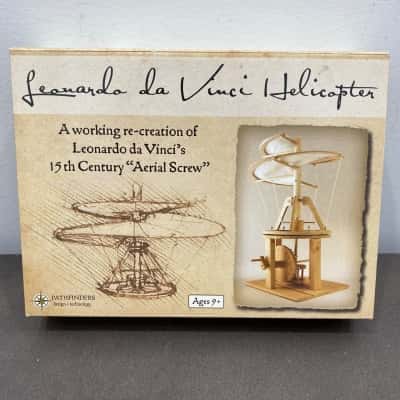 Pathfinders Leonardo Da Vinci Helicopter Wooden Kit