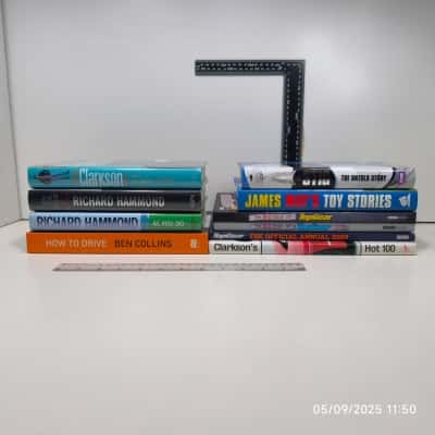 10x pcs Super Fan Bundle Top Gear Books 
