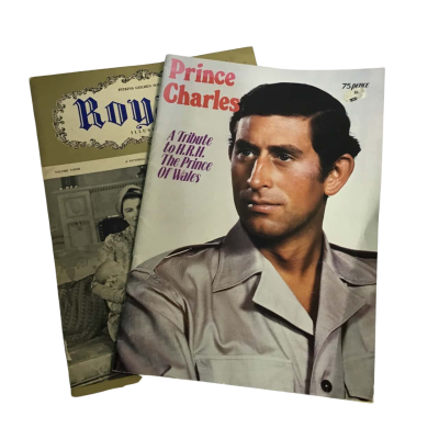 2 Magazines Prince Charles & Royalty Illustrated
