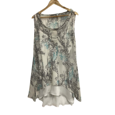 Resort report top 16 Sleeveles (B)