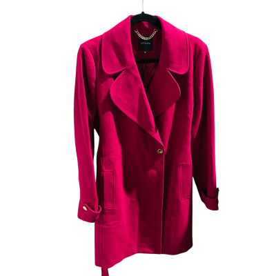 Portmans Womens  Size 16 Heavy Weight Trench Coat Pink  