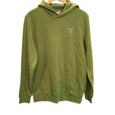 Puma Mens- Size M Hoodie Olive Green
