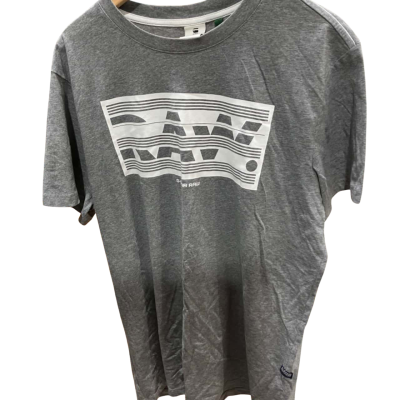 G.Star Raw Mens  Size L Printed Shirt Grey 