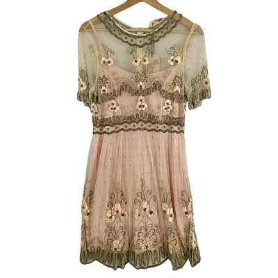 Alannah Hill Womens  Size 12 Babydoll Dress 