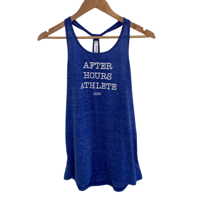 Uniquely Lorna Jane Womens  Size L Athletic Tank Top Blue 