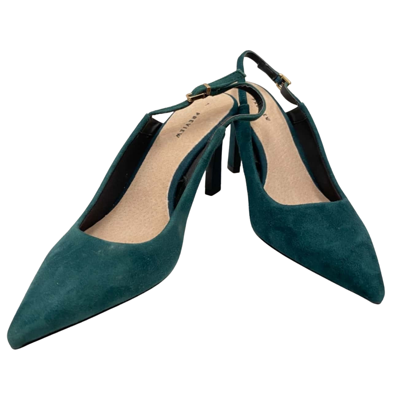 Margot Heels 7cm in Green