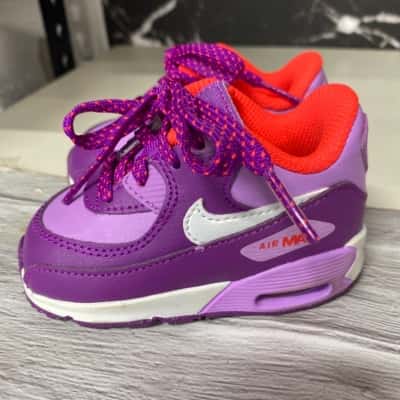 Nike Air Max  Size 4 c Purple pink sneakers 