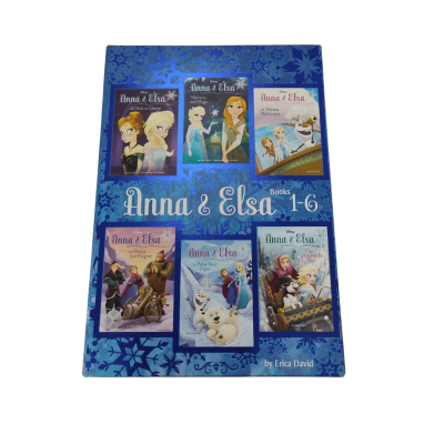 Anna & Elsa Books 1-6 Set by Erica David