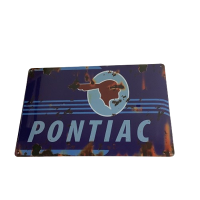 Brand New Pontiac Metal Man Cave Aussie Car Sign #2270-1-pp